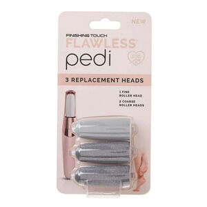 Finishing Touch Flawless Pedi 3 Replacement (1 Fine, 2 Coarse) Heads